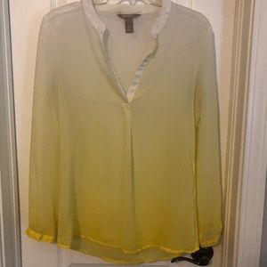 Banana Republic Sheer ombré blouse